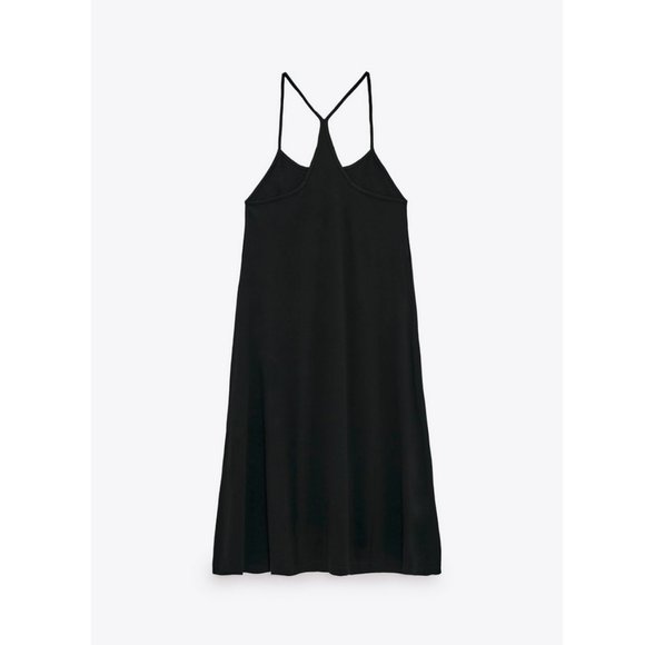 NWT Zara Size S Long Halter Dress - Picture 3 of 3